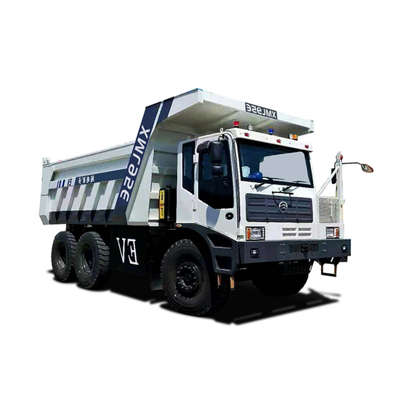 Wide body dump truck