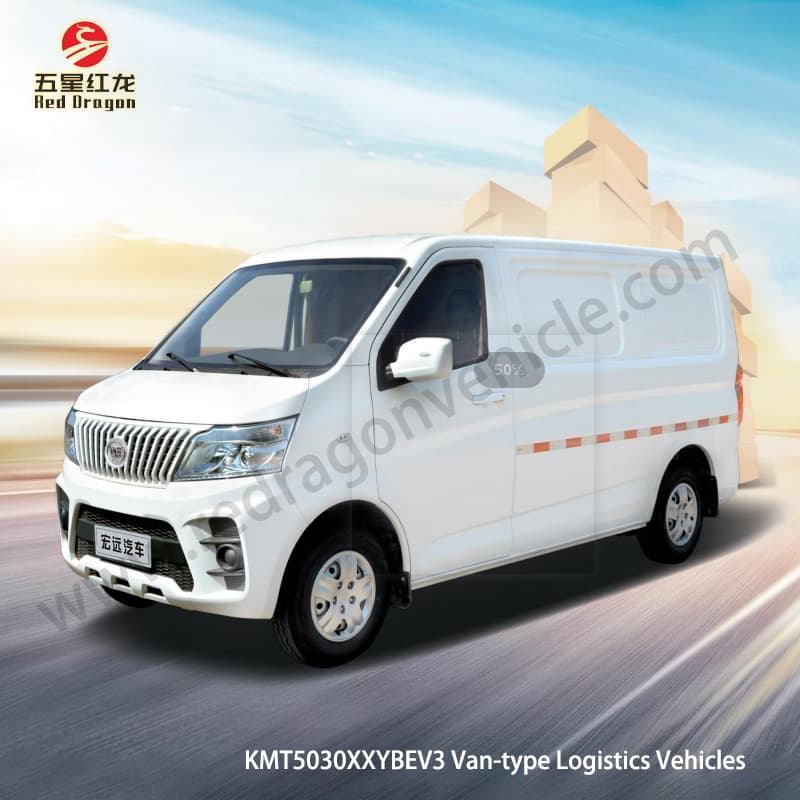 Supplier KMT5030XXYBEV3 Van Type Pure Electric Logistics Vehicle
