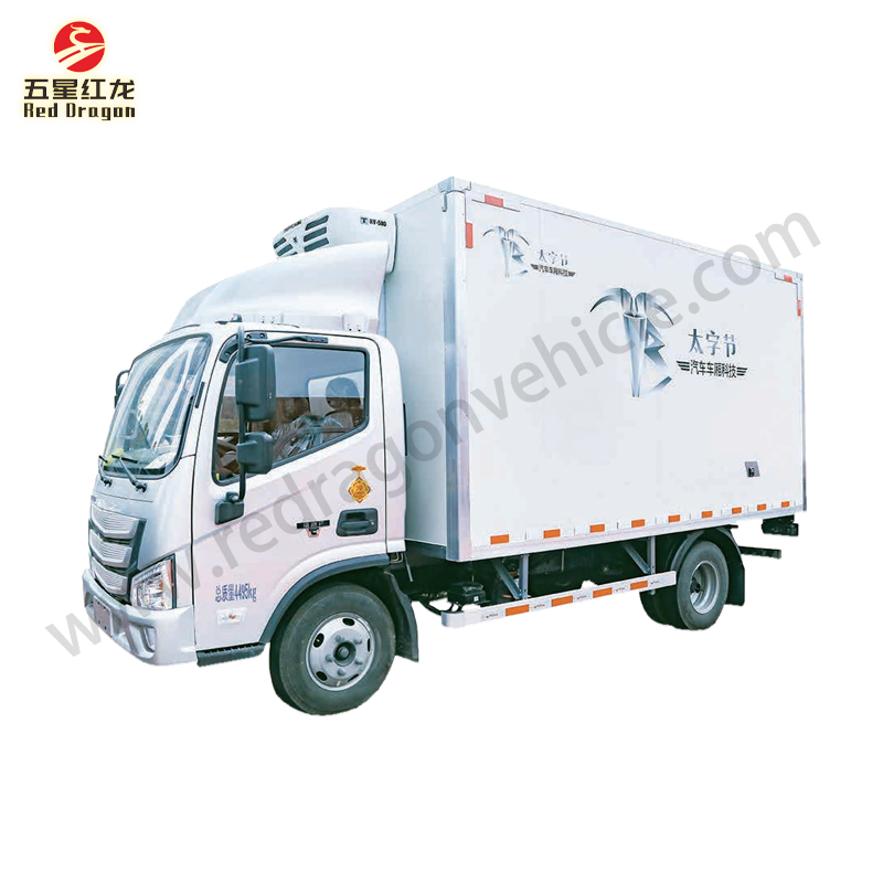 Refrigerated van truck bodies